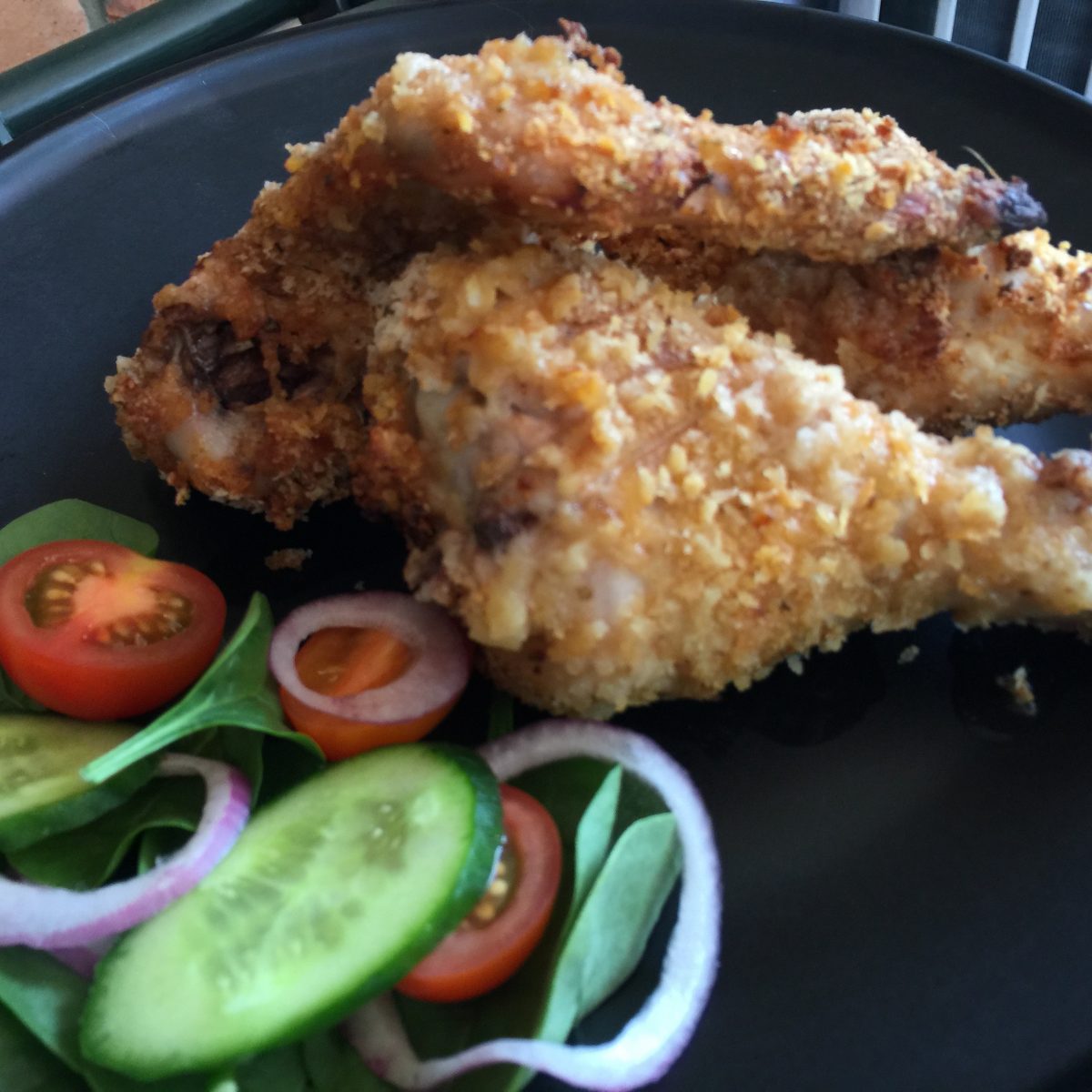 Crispy & Spicy Chicken Pieces by cooking meals for one