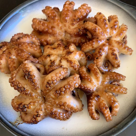 Chilli BBQ Baby Octopus